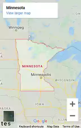 Map of Minnesota